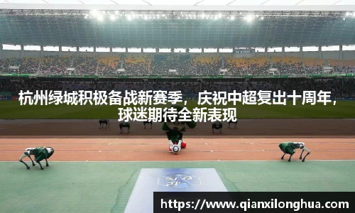 杭州绿城积极备战新赛季，庆祝中超复出十周年，球迷期待全新表现